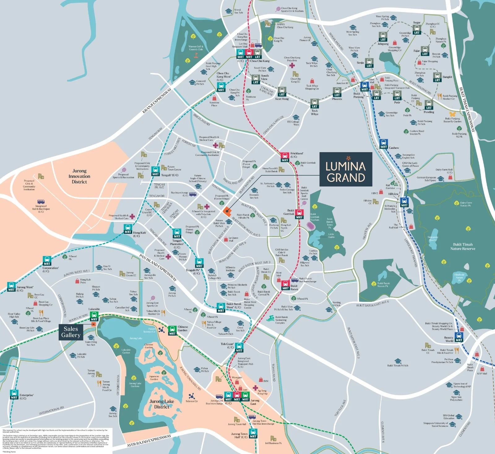 Lumina Grand Location